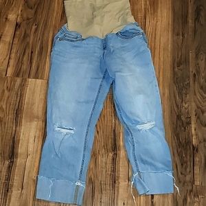 Maternity Jeans (Indigo Blue)- Macy's